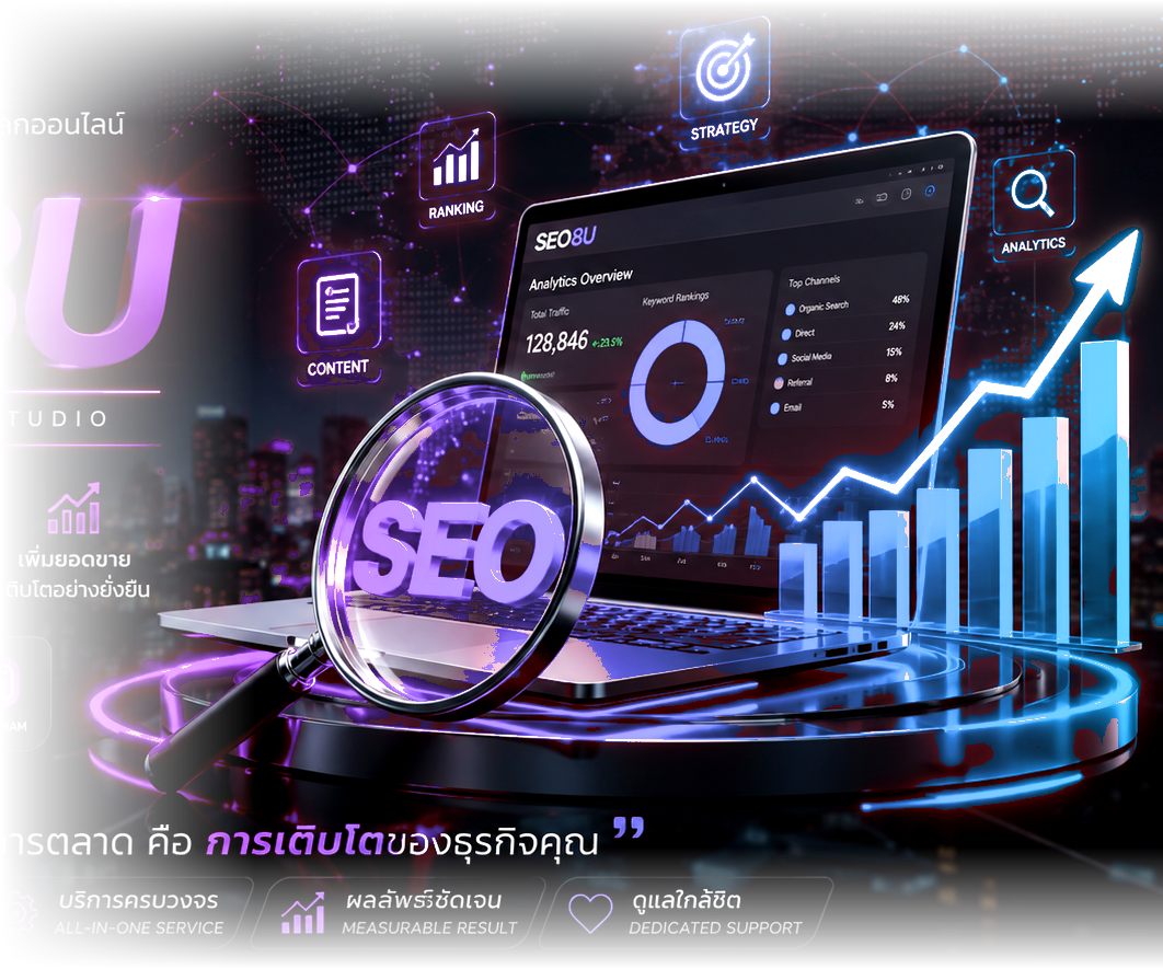ระบบวิเคราะห์ SEO และการเติบโตของ SEO8U